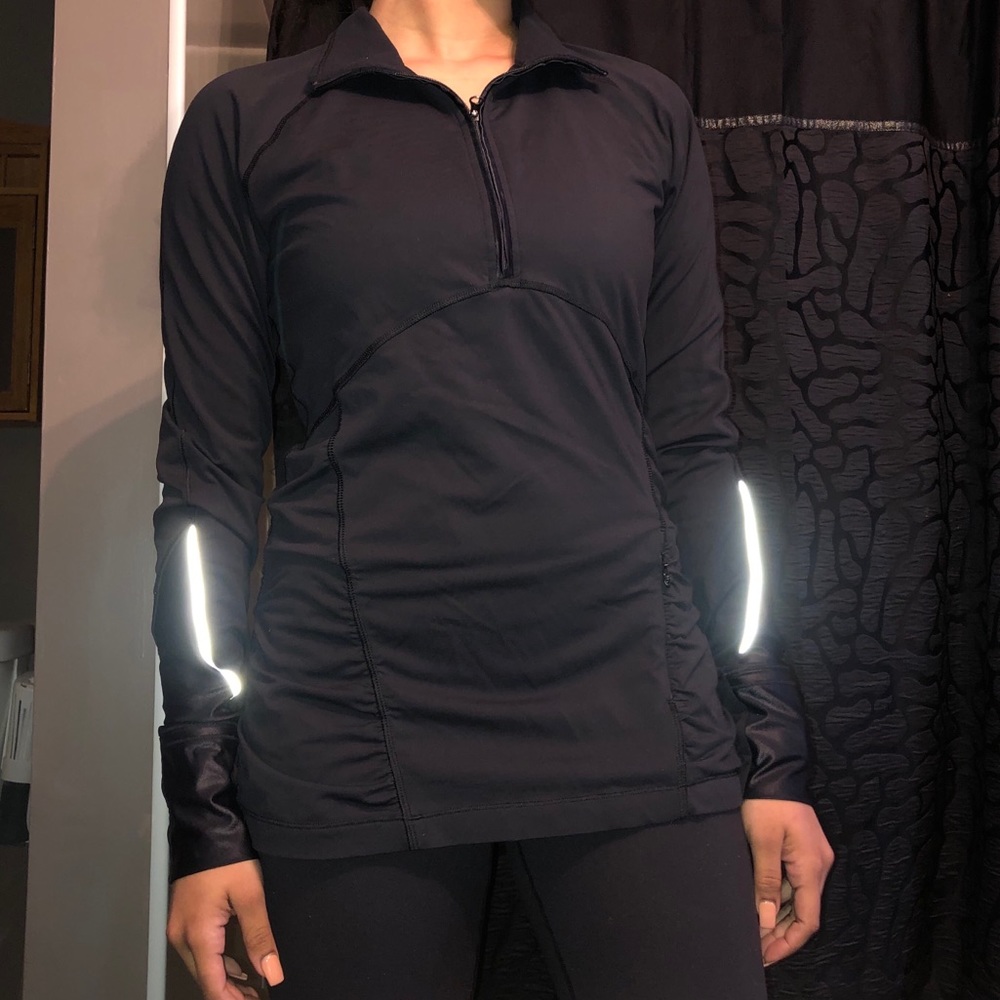 Reflective LuLuLemon quarter zip